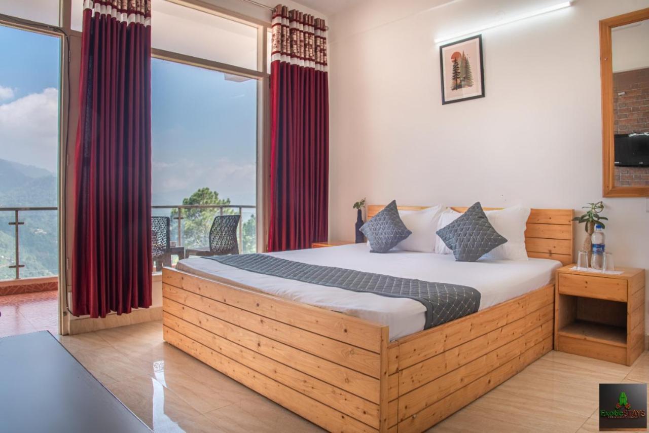 Mystic Kasauli I Pvt Balcony I Peacefull Area I Serviced Apt I By Exotic Stays Zewnętrze zdjęcie